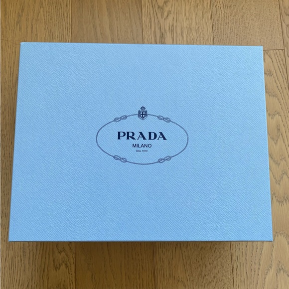 NIB Prada Chocolate Brushed Leather Loafers - Picture 8 of 8